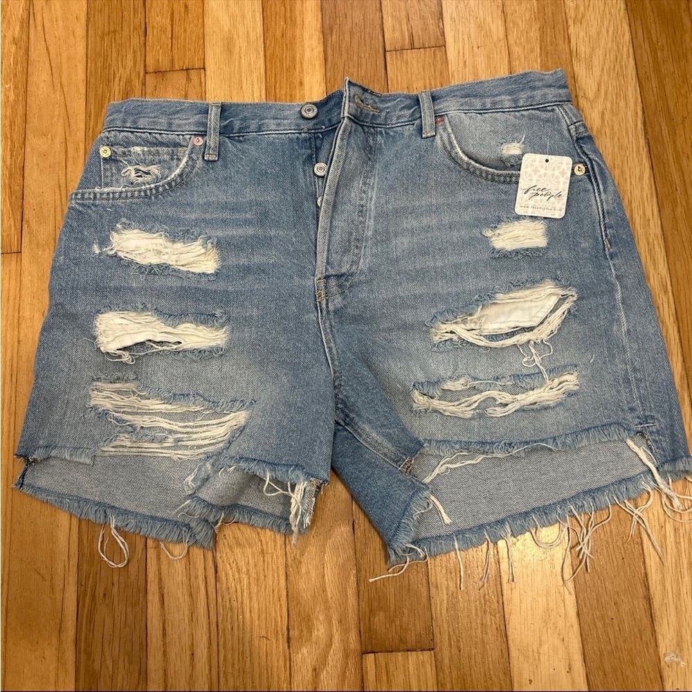 NWT Free People Jean Shorts Size 30